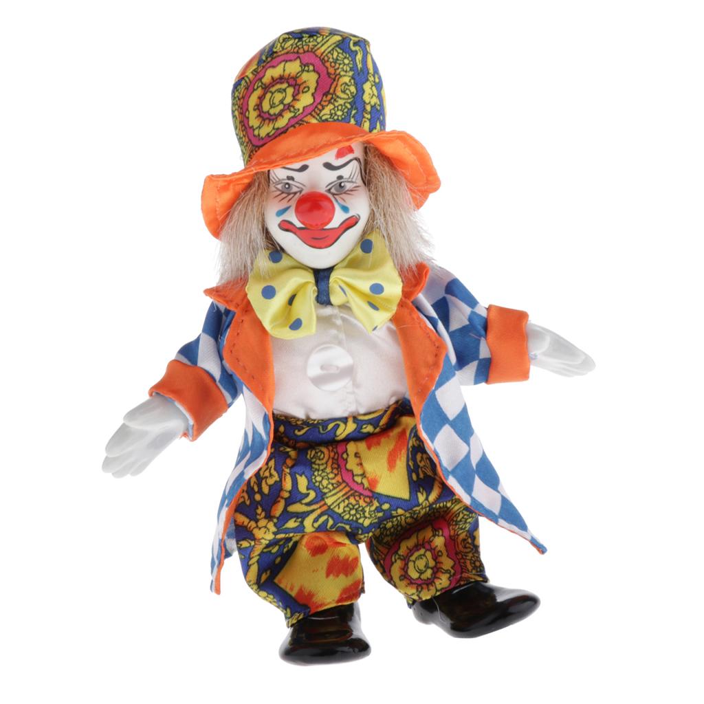 Vintage Collectible Porcelain Dolls - ตุ๊กตาตัวตลกเซรามิกพอร์ซเลนของสะสมขนาดเล็กของเล่นวินเทจสำหรับเด็กผู้หญิงตกแต่งบ้าน