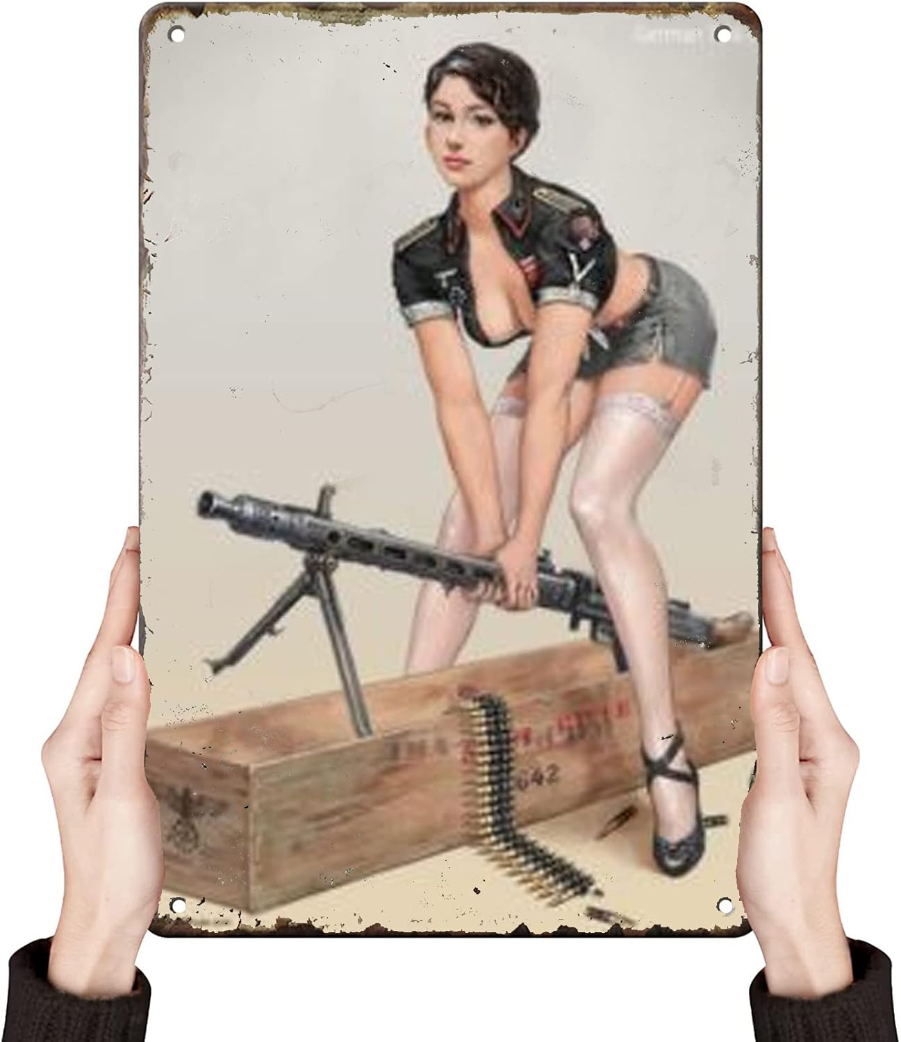 Vintage Collectible Signs - ป้ายโลหะอลูมิเนียมวินเทจเรโทรติดผนัง กันน้ำ สำหรับตกแต่งบ้าน ห้องนั่งเล่น ห้องนอน ห้องชาย