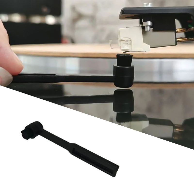 Record Player Needle - แปรงสไตลัสตลับจานหมุนสำหรับเครื่องเล่นแผ่นเสียงแผ่นเสียงแผ่นเสียงแผ่นเสียงแผ่นเสียงแผ่นเสียงแปรงเข็มป้องกันไฟฟ้าสถิตย์ทำความสะอาดเข็ม