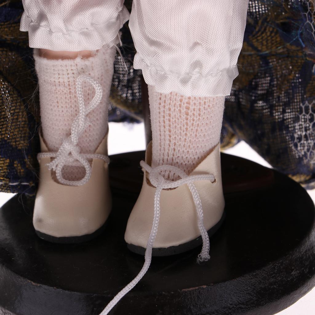 Vintage Collectible Porcelain Dolls - ตุ๊กตาพอร์ซเลนสไตล์วิคตอเรียน ขนาด 30 ซม. ตุ๊กตาเซรามิกวินเทจ ของสะสม