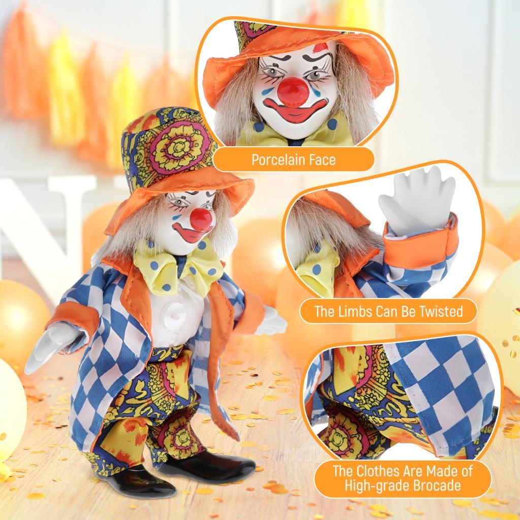 ตุ๊กตาตัวตลกเซรามิกพอร์ซเลนของ - Vintage Collectible Porcelain Dolls บทวิจารณ์และราคา