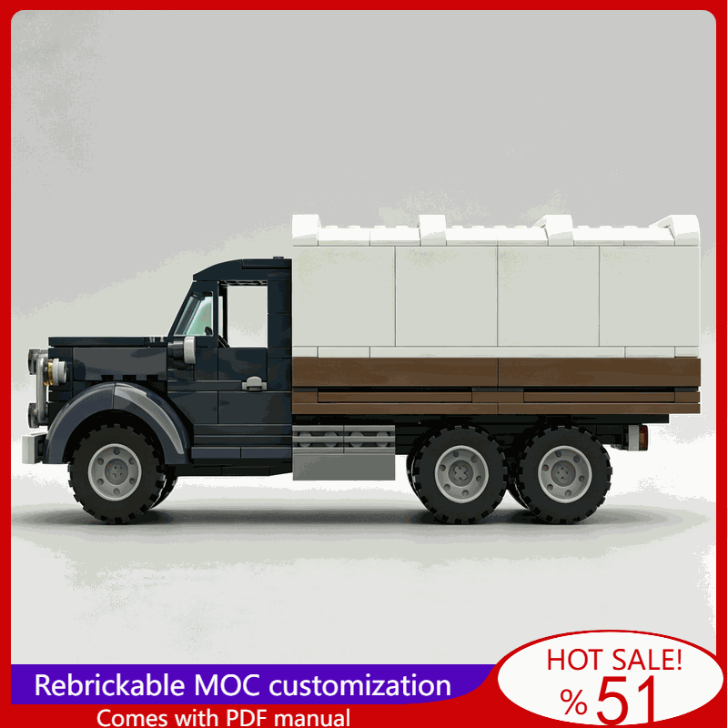 ชุดตัวต่อรถบรรทุกขนส่งสินค้าสไ - Vintage Collectible Trucks บทวิจารณ์และราคา