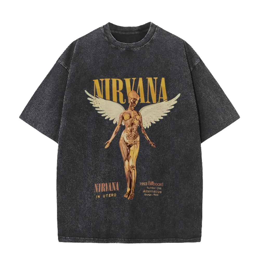 เสื้อยืดโอเวอร์ไซส์ลายกราฟิกวง - Vintage Collectible Figures บทวิจารณ์และราคา