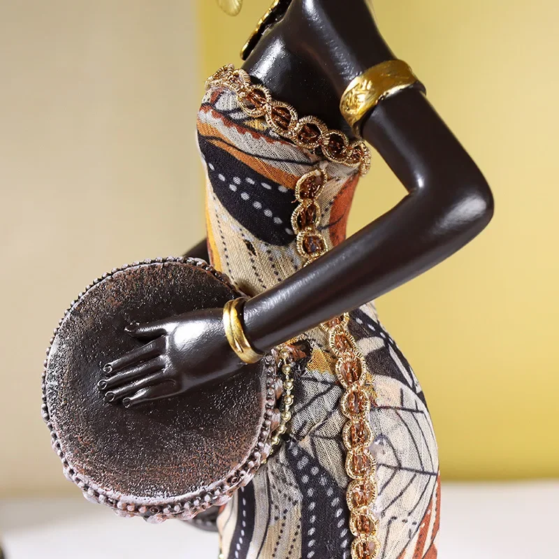 31 ซม.VINTAGE สไตล์แอฟริกันเรซ - Vintage Collectible Figures บทวิจารณ์และราคา