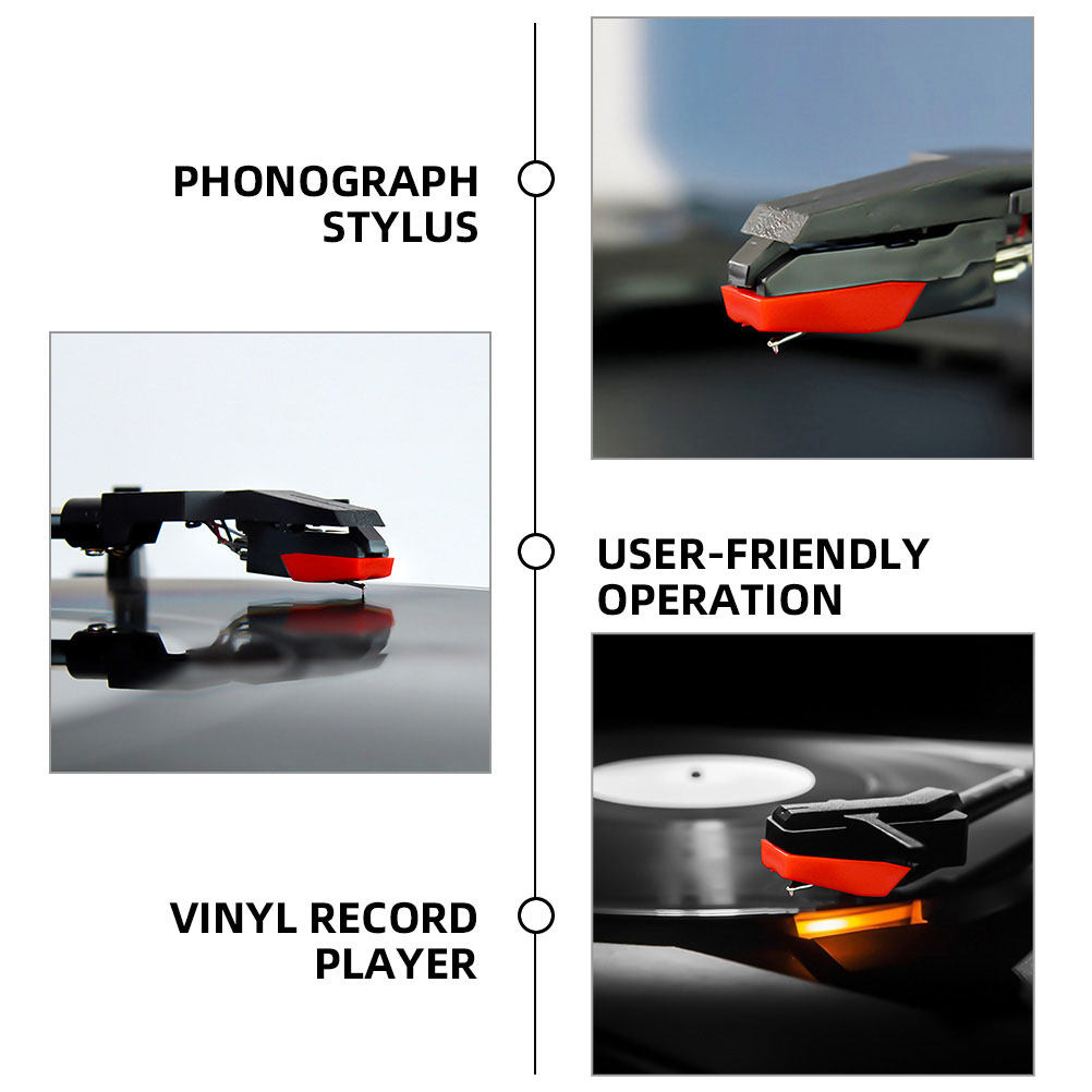 2 ชิ้น เข็มเสียงเครื่องเล่นแผ่ - Record Player Needle บทวิจารณ์และราคา