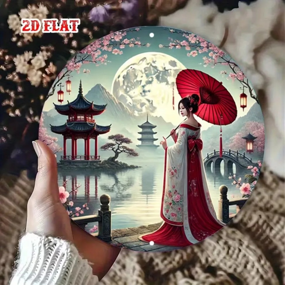 ป้ายโลหะลายซากุระญี่ปุ่นโบราณแ - Vintage Collectible Signs บทวิจารณ์และราคา