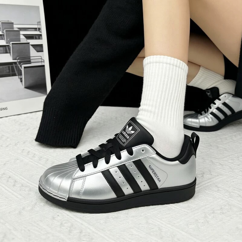 รองเท้าผ้าใบผู้หญิง Adidas Clo - Adidas Shoes Superstar บทวิจารณ์และราคา